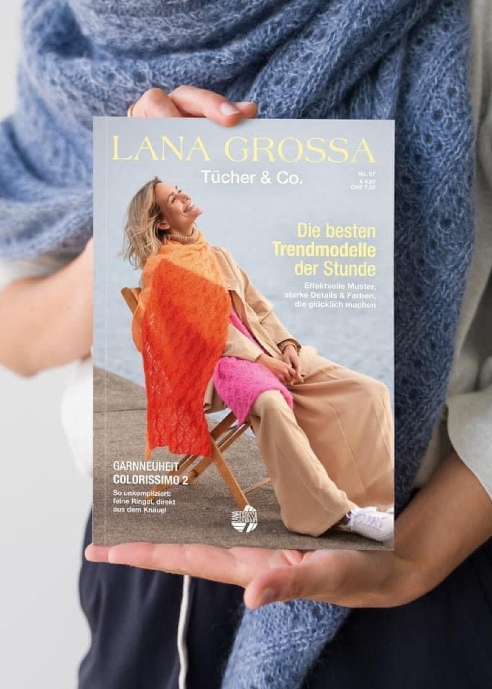Lana Grossa Tücher & Co. No. 7 - Tijdschrift (DE) + Beschrijvingen (NL)