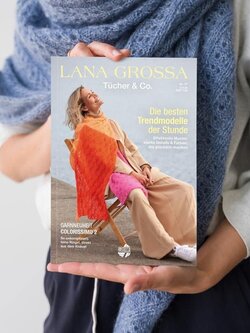 Lana Grossa Tücher & Co. No. 7 - Tijdschrift (DE) + Beschrijvingen (NL)