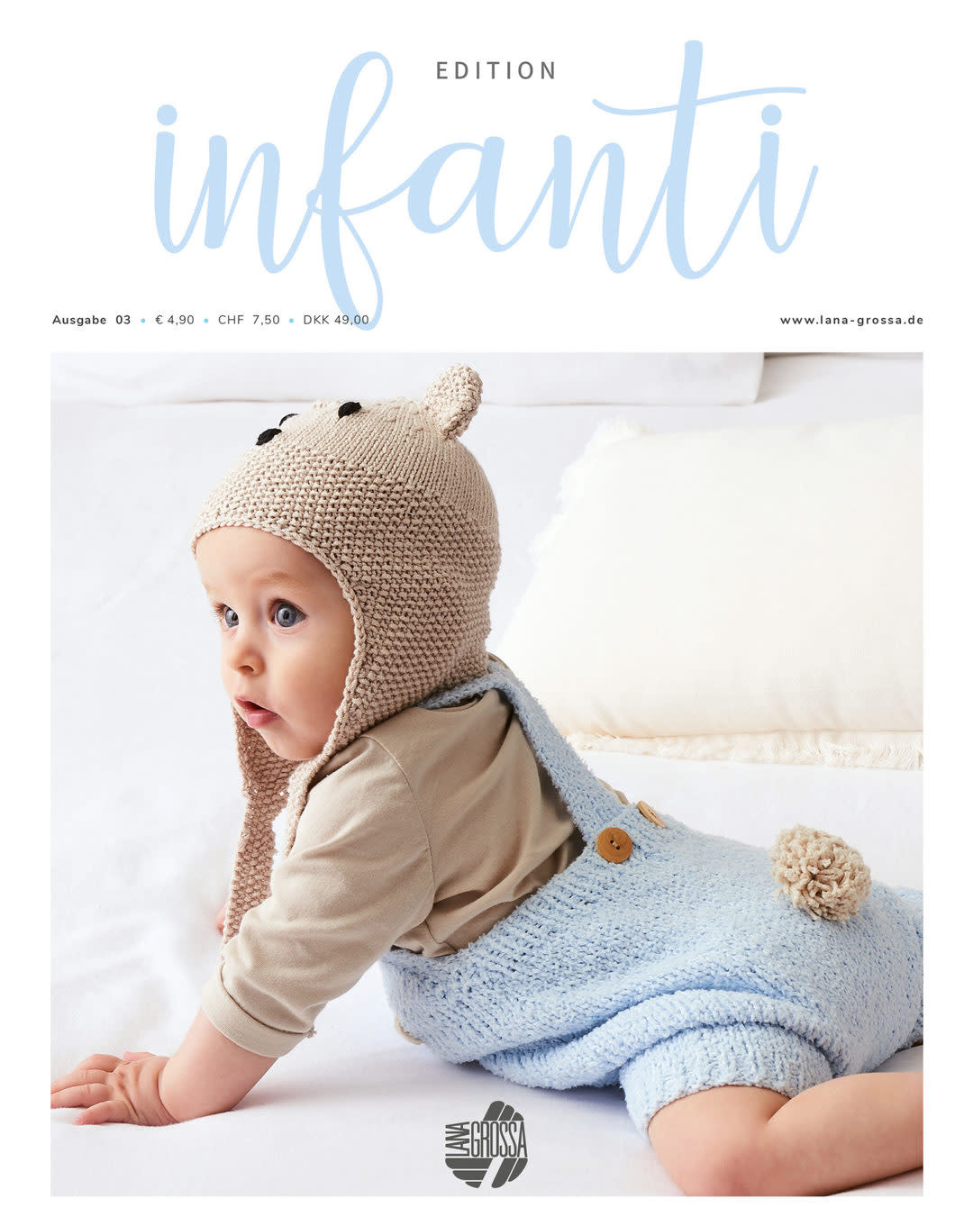 Lana Grossa Infanti edition No. 03 - Tijdschrift (DE) + Beschrijvingen (NL)