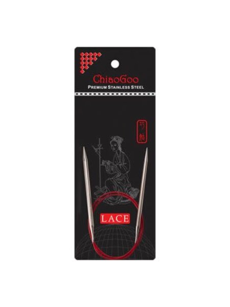 ChiaoGoo ChiaoGoo Red Lace 40cm 5,5mm