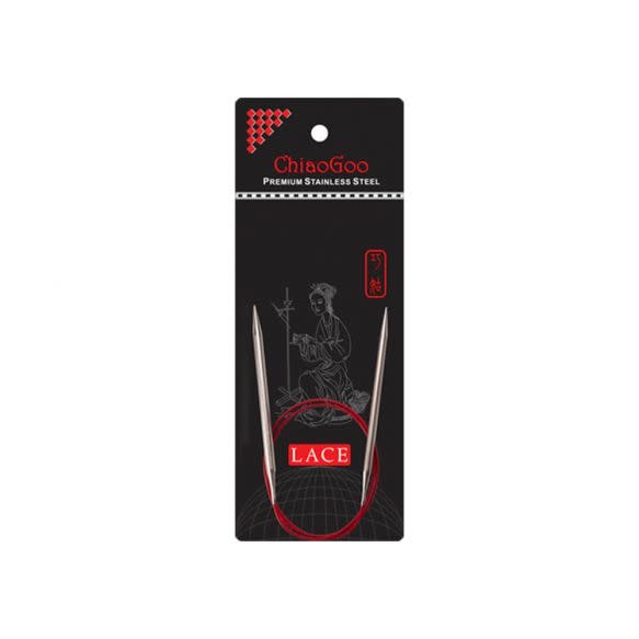 ChiaoGoo ChiaoGoo Red Lace 40cm 5,5mm