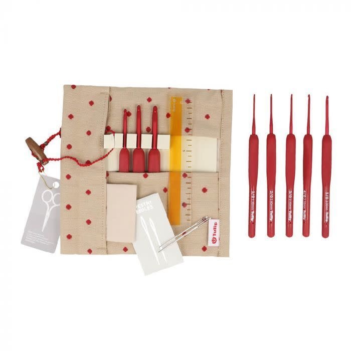 Tulip Tulip Etimo Red haaknaalden set softgrip