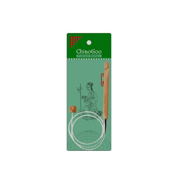 ChiaoGoo ChiaoGoo Tunische haaknaald flexibel 80 cm 4.00mm