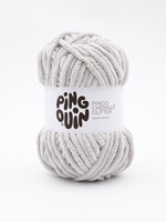 Pingouin Pingo Chenille Glitter -gris perle