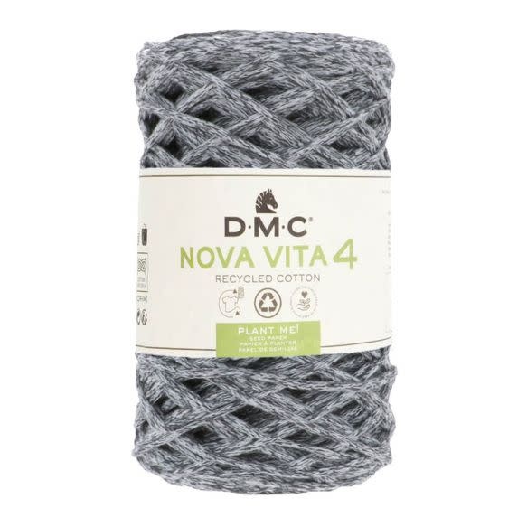 DMC Nova Vita nr 4 kleurverloop - DMC -122 grijs-50%