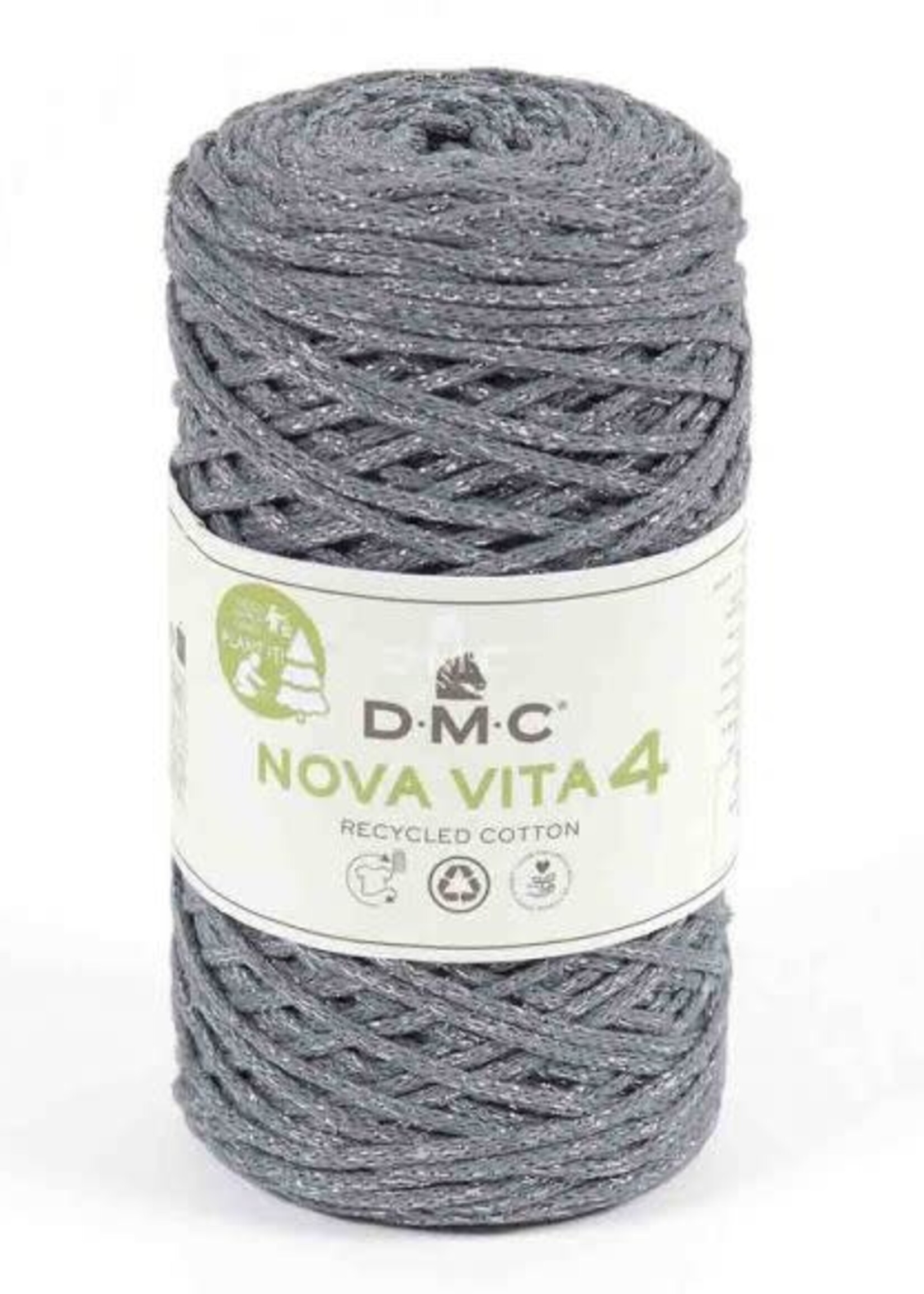DMC Nova Vita nr. 4 Metallic - DMC -012 grijs