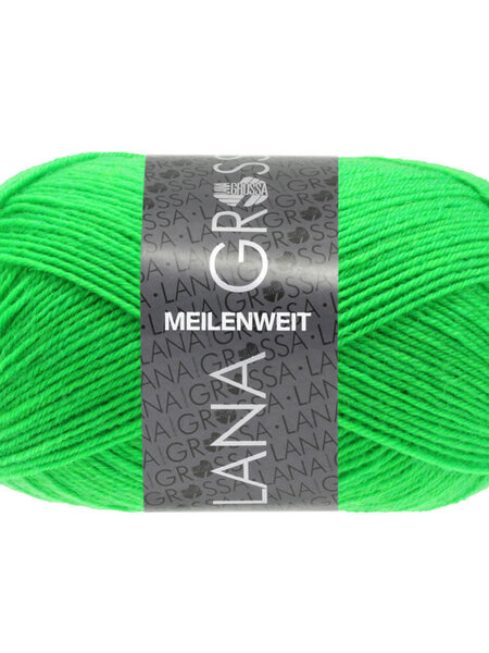 Lana Grossa Meilenweit 50 - neon donker groen - Lana Grossa