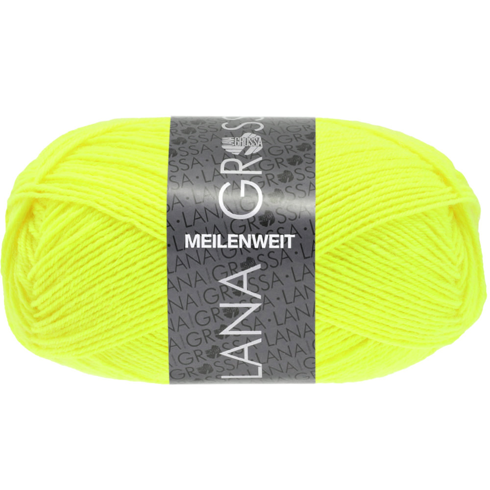 Lana Grossa Meilenweit 50 - Lana Grossa -1392 neon geel