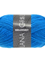 Lana Grossa Meilenweit 50 - Lana Grossa -1395 neon blauw