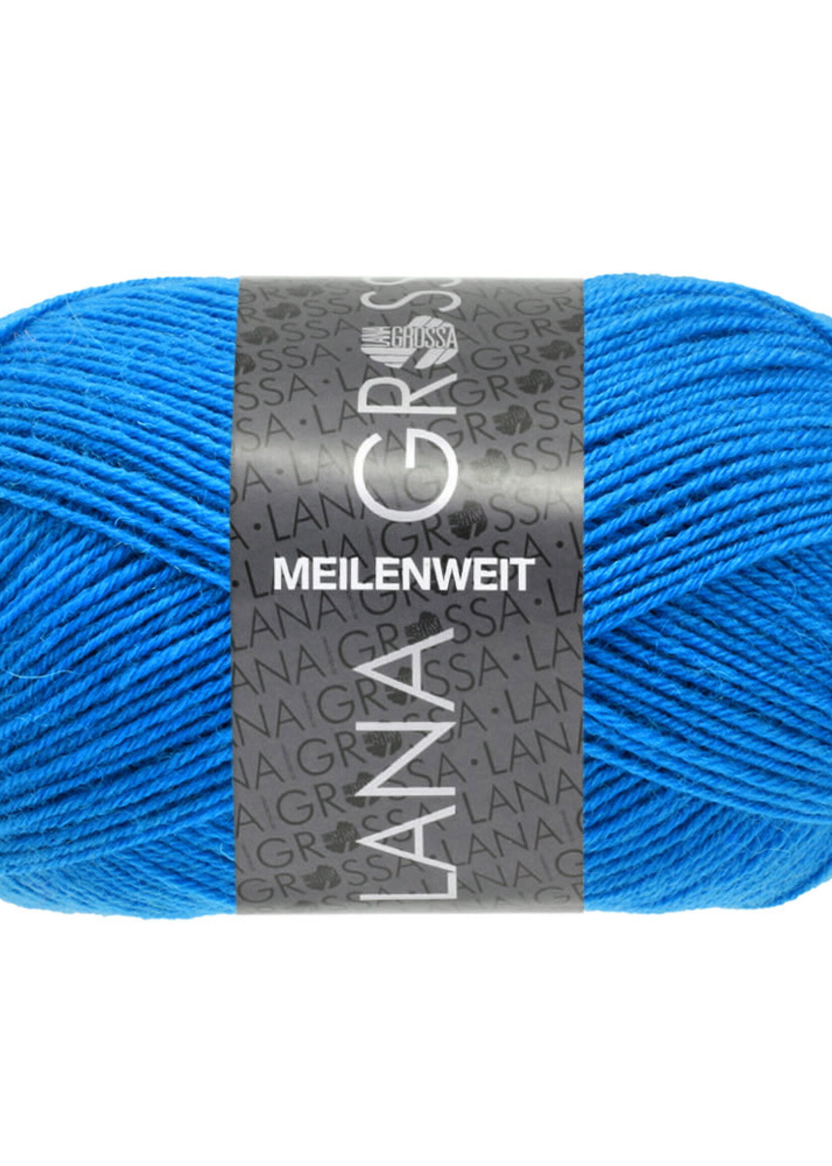 Lana Grossa Meilenweit 50 - Lana Grossa -1395 neon blauw
