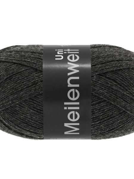 Lana Grossa Meilenweit 100gr Uni - Lana Grossa -1106 zwart