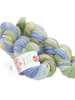 Lana Grossa Meilenweit 2x 50gr Merino hand-dyed - Lana Grossa -206 Kaanji