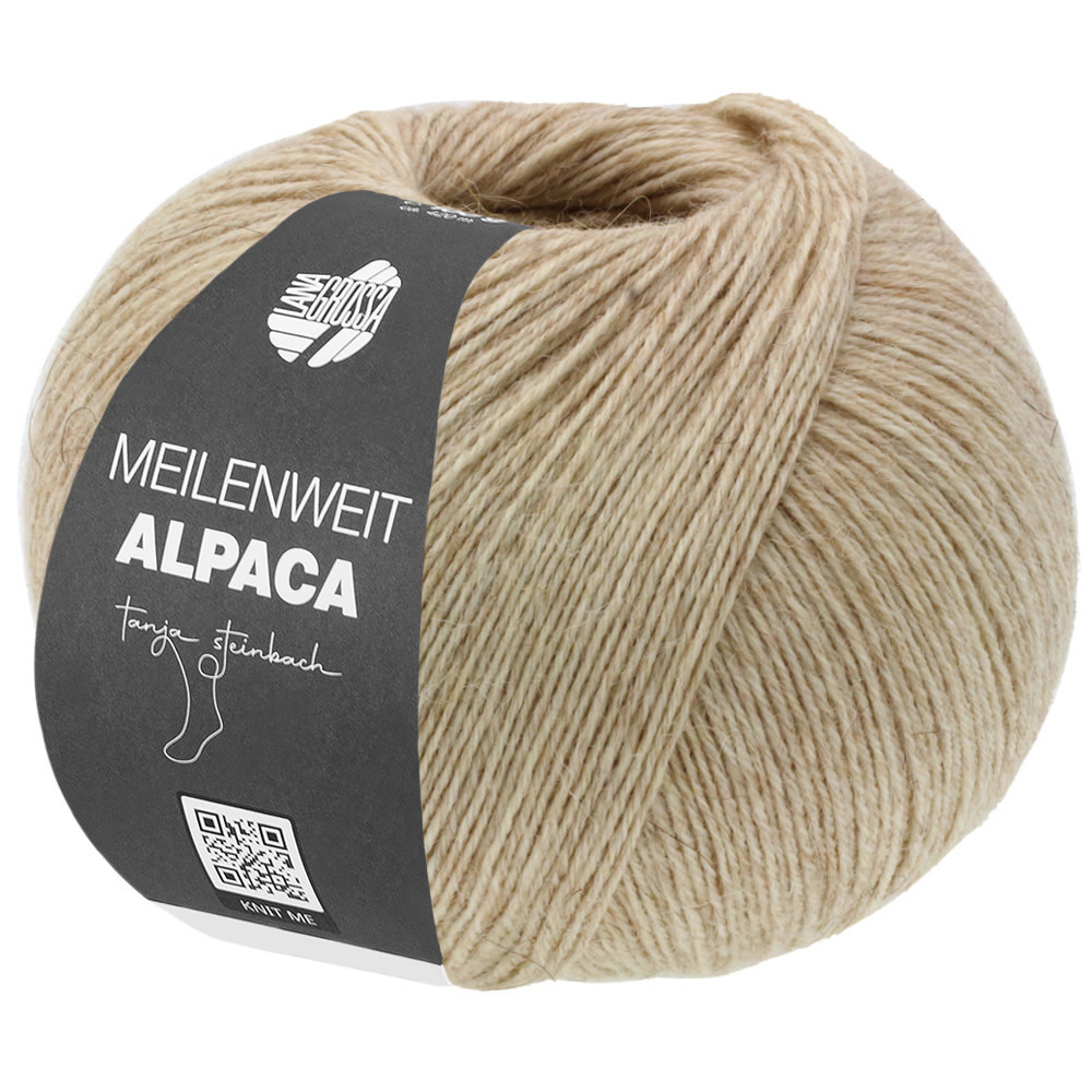 Lana Grossa Meilenweit 100g Alpaca - Lana Grossa -2007 beige