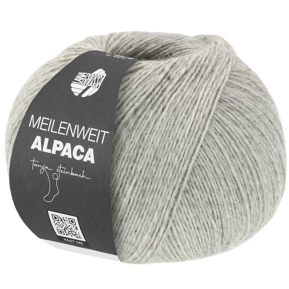 Lana Grossa Meilenweit 100g Alpaca - Lana Grossa -2013 grijs