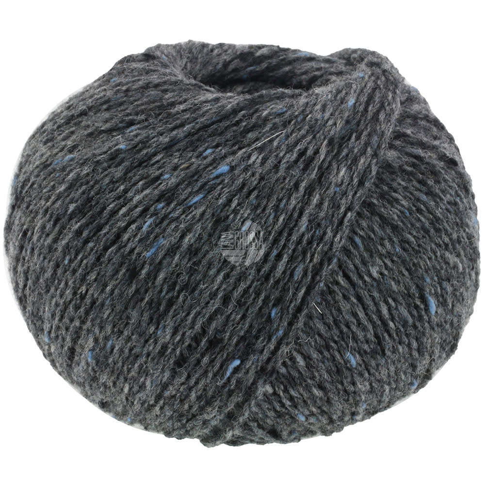 Lana Grossa Country Tweed Fine - Lana Grossa -105 antraciet -50%