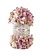 Puffy Fine Colour - Alize - 6402 White pink Tan