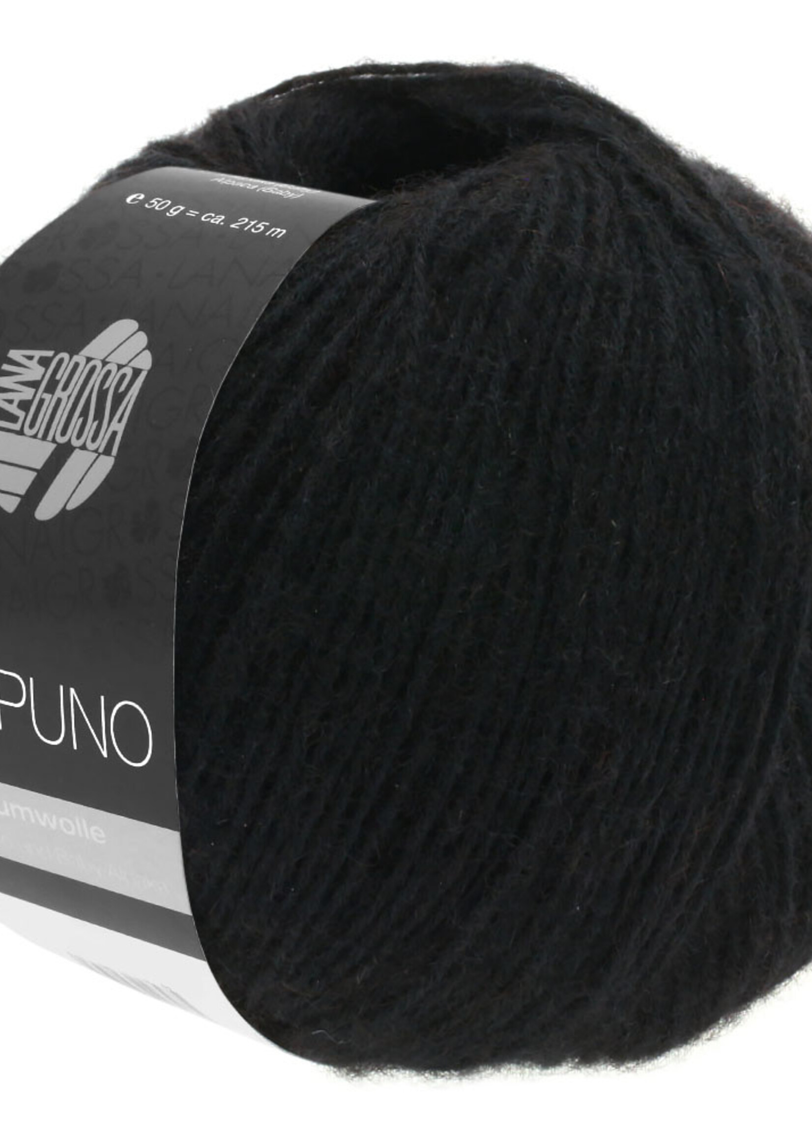 Lana Grossa Ecopuno - Lana Grossa -16 zwart