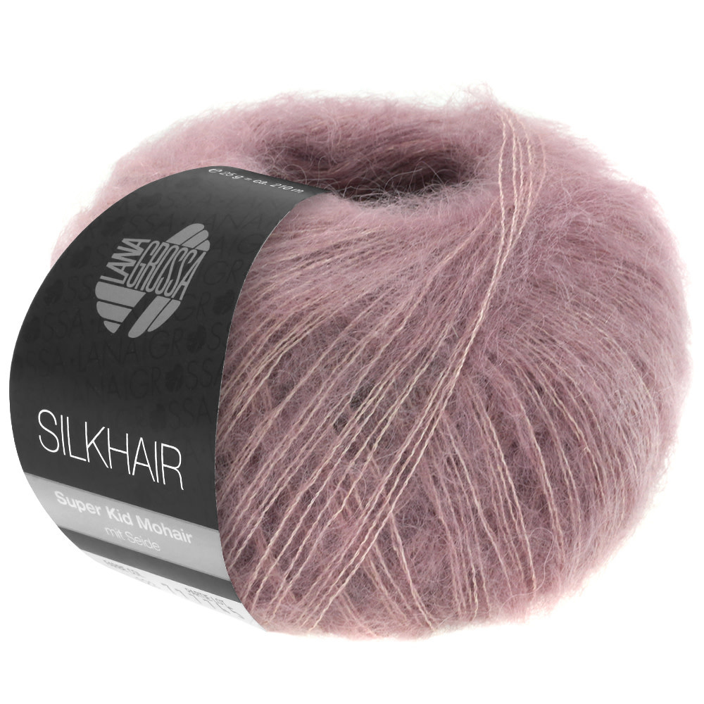 Lana Grossa Silkhair -174 oudroze