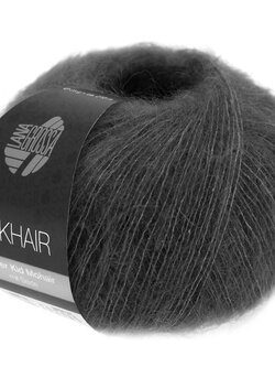 Lana Grossa Silkhair - Lana Grossa -183 Antraciet