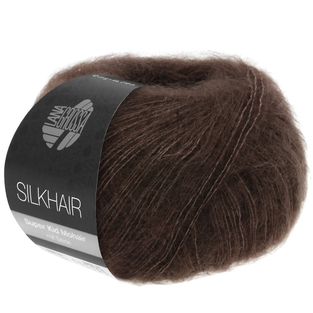 Lana Grossa Silkhair -168 mokka