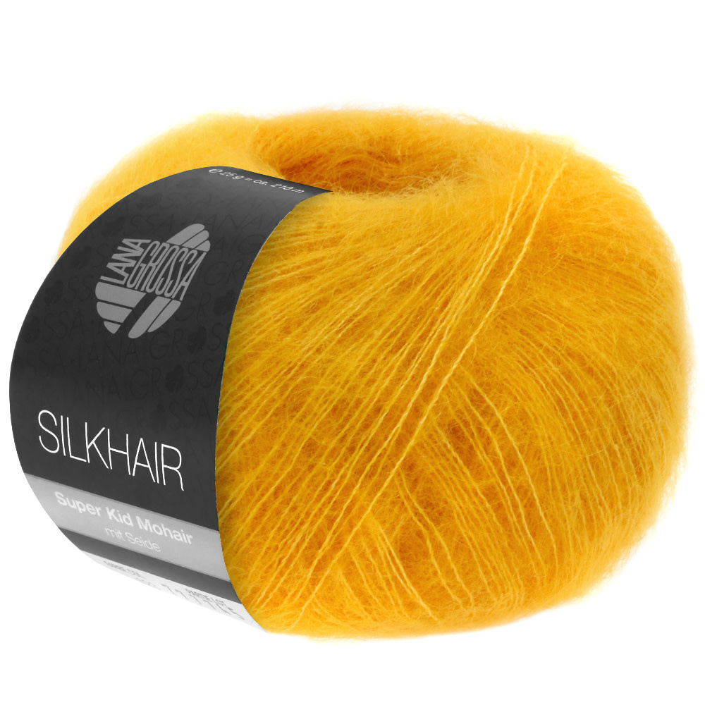 Lana Grossa Silkhair -170 dooiergeel