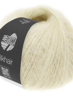 Lana Grossa Silkhair -052 ruw wit