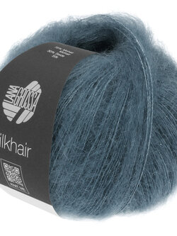 Lana Grossa Silkhair - Lana Grossa -202 grijs petrol