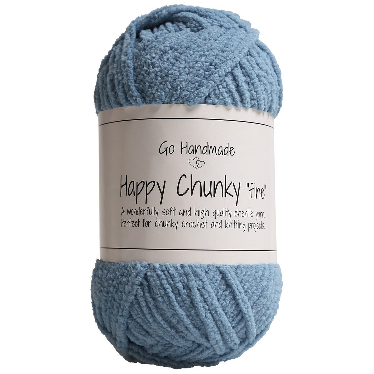 GoHandmade Happy Chunky "fine" jeans blue