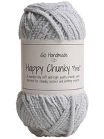 GoHandmade Happy Chunky "fine" light grey