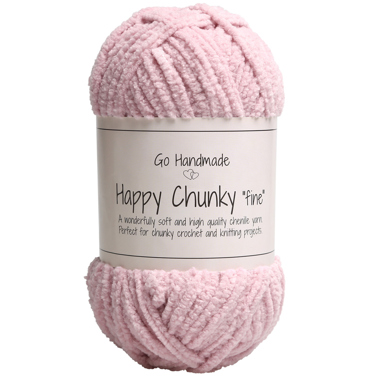 GoHandmade Happy Chunky "fine" old rose