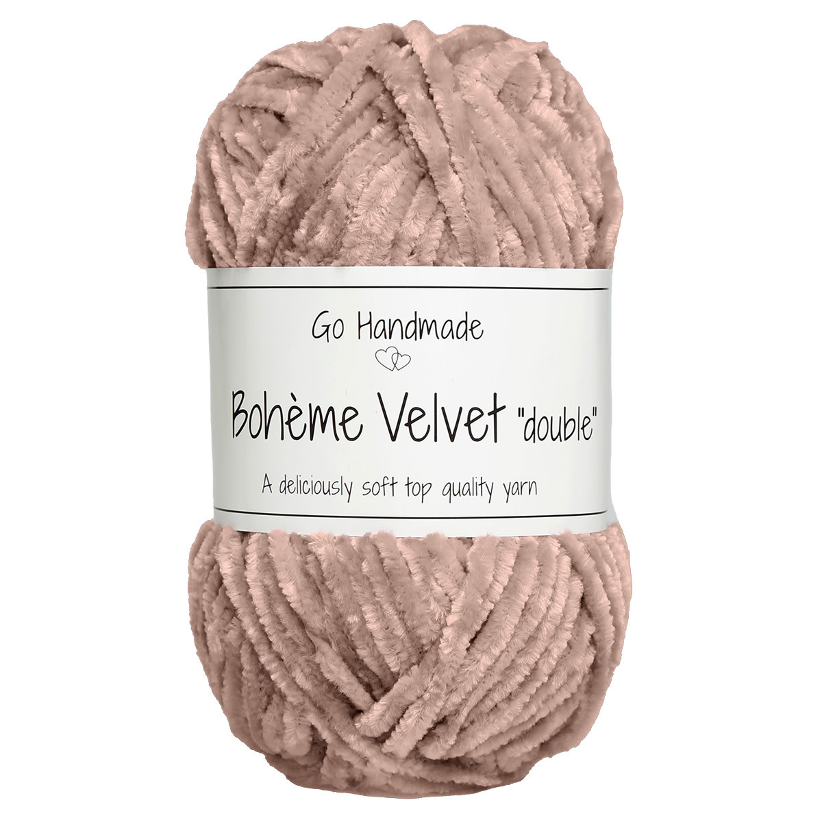 GoHandmade Bohème Velvet "double" -brown