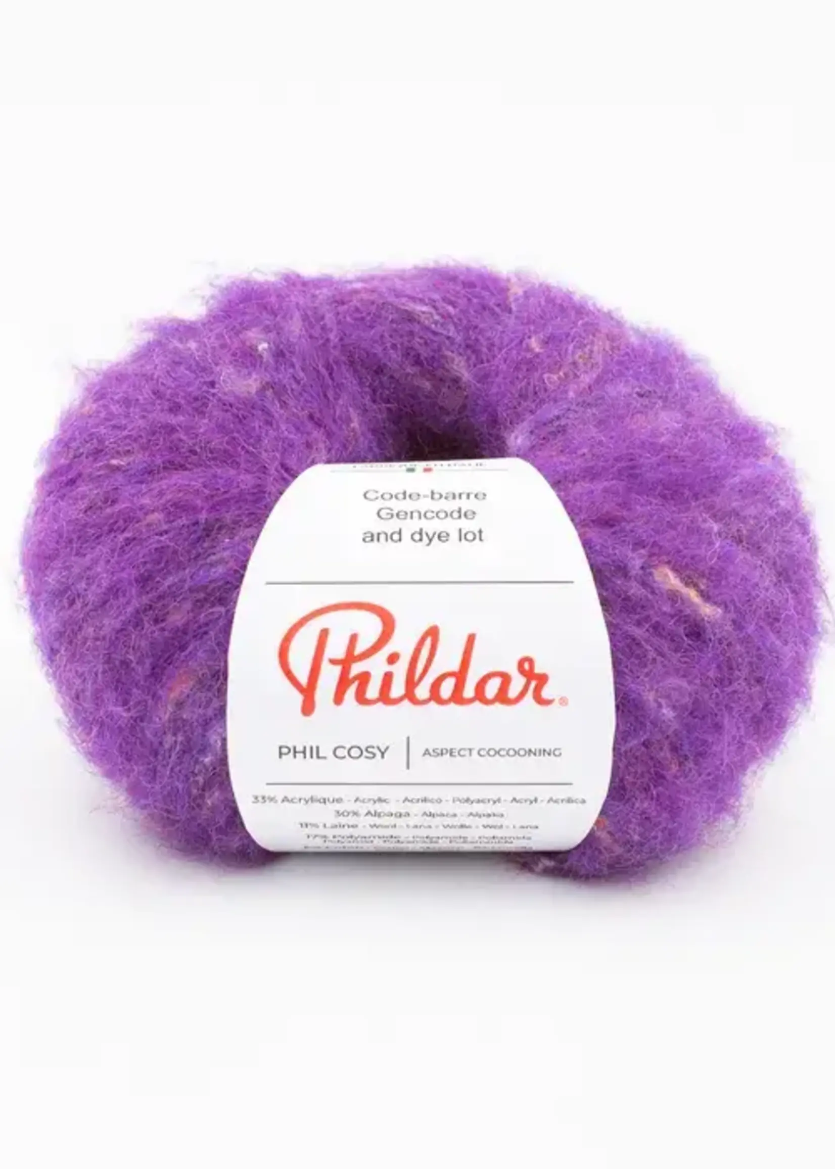 Phildar Phil Cosy -Ultra Violet-40%
