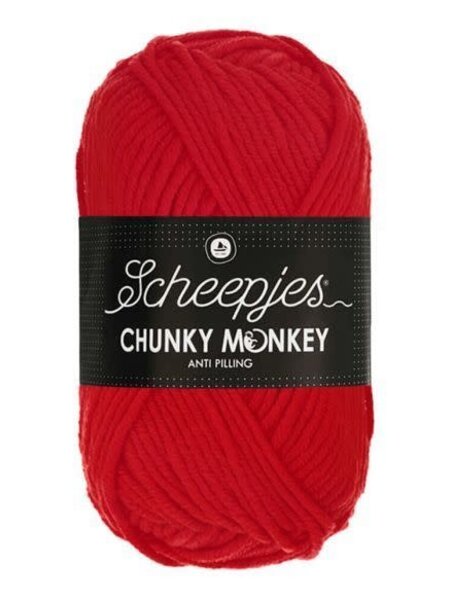 Scheepjes Chunky Monkey -  Scheepjes -1010 Scarlet