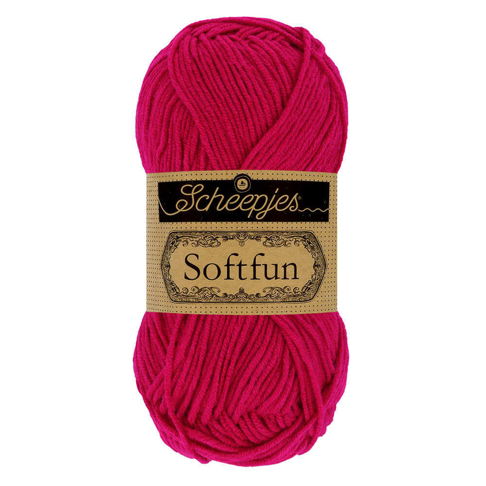 Scheepjes Softfun - Scheepjes -2655 Cerise