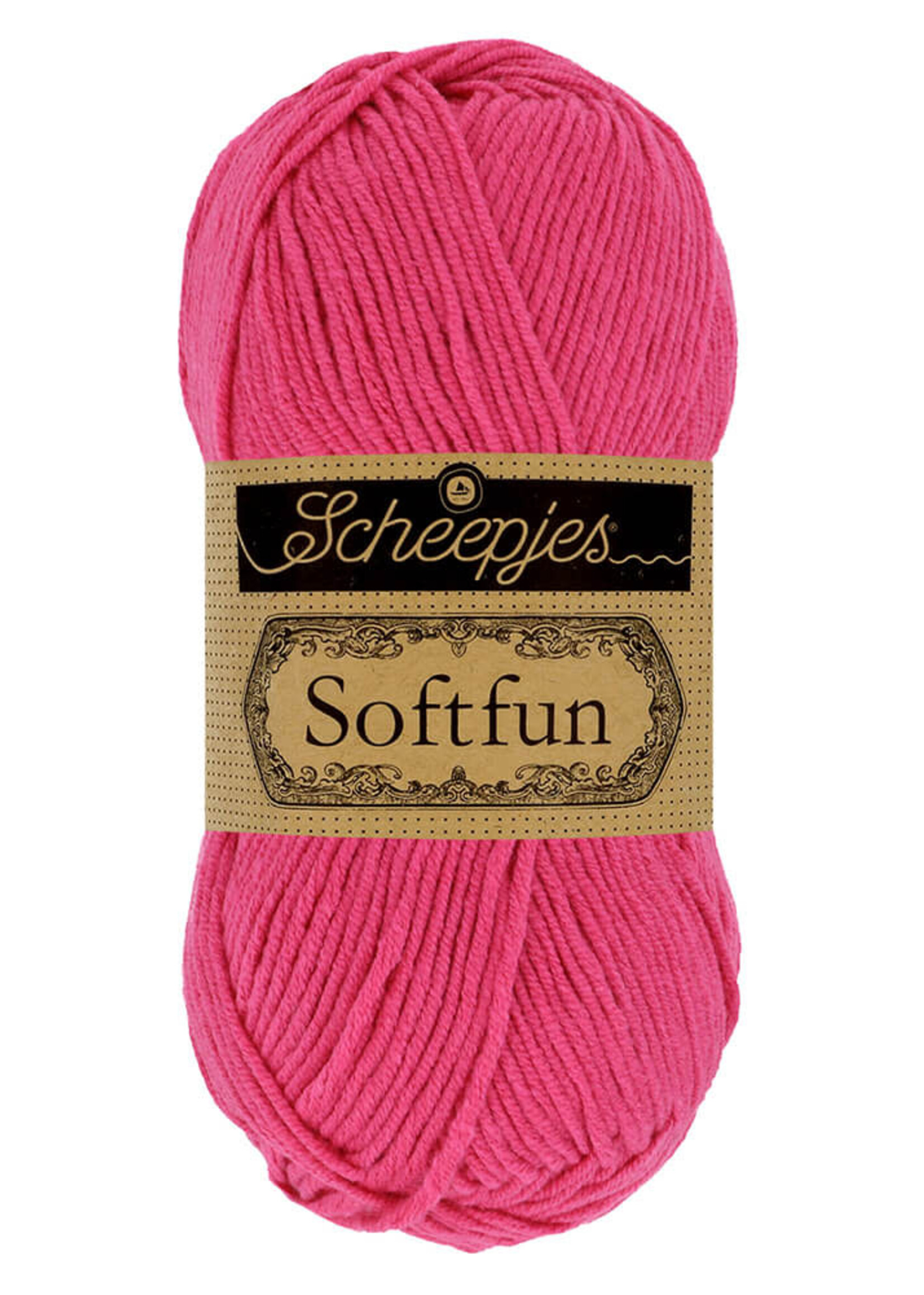 Scheepjes Softfun - Scheepjes -2495 Hot Pink