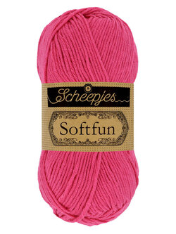 Scheepjes Softfun - Scheepjes -2495 Hot Pink