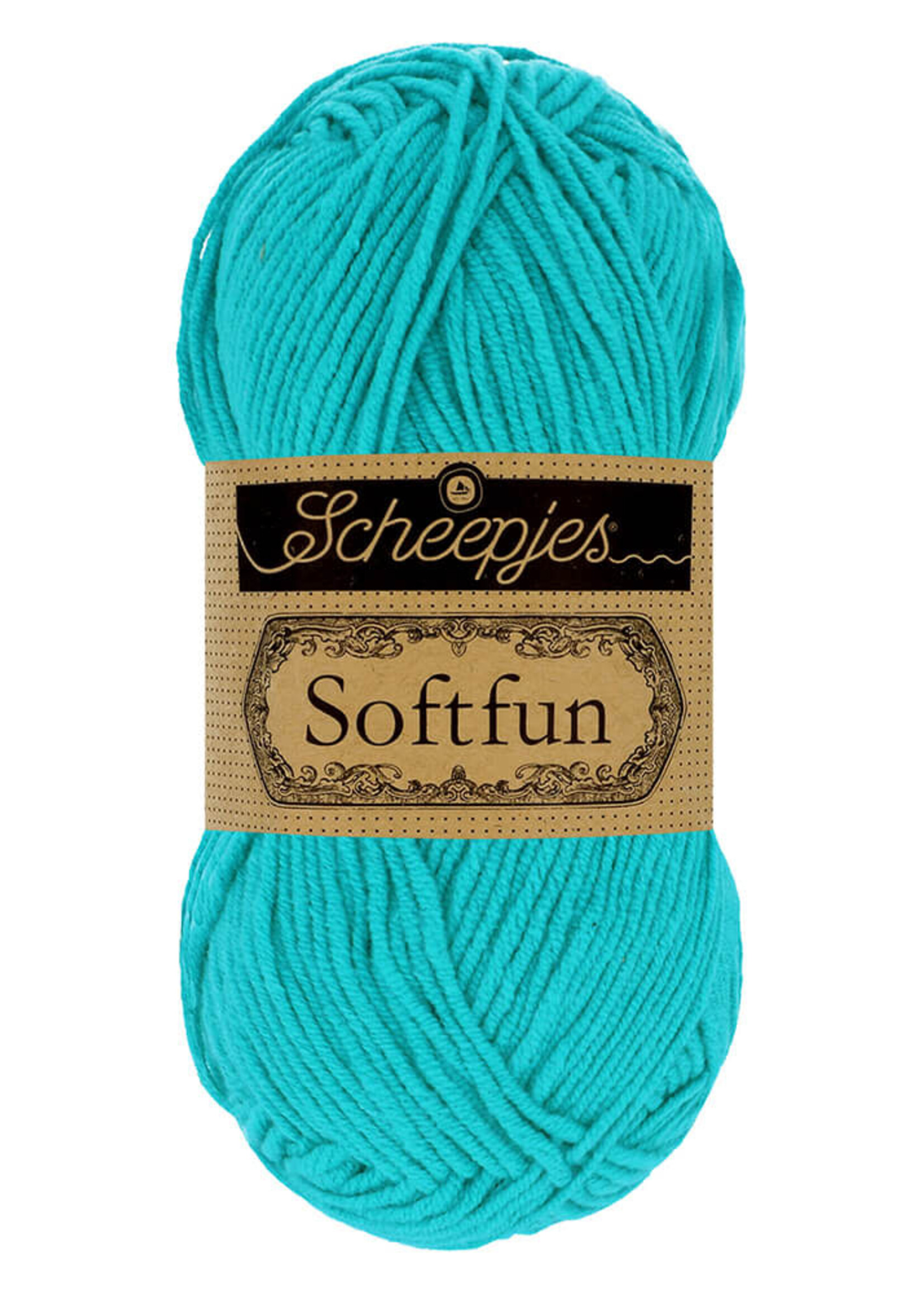 Scheepjes Softfun - Scheepjes -2423 Bright Turquoise