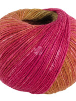 Lana Grossa Cotonella - 05 Wijnrood/oranje/geel/donkergroen/fir/mosgroen/nougat/roest/grijsgroen %