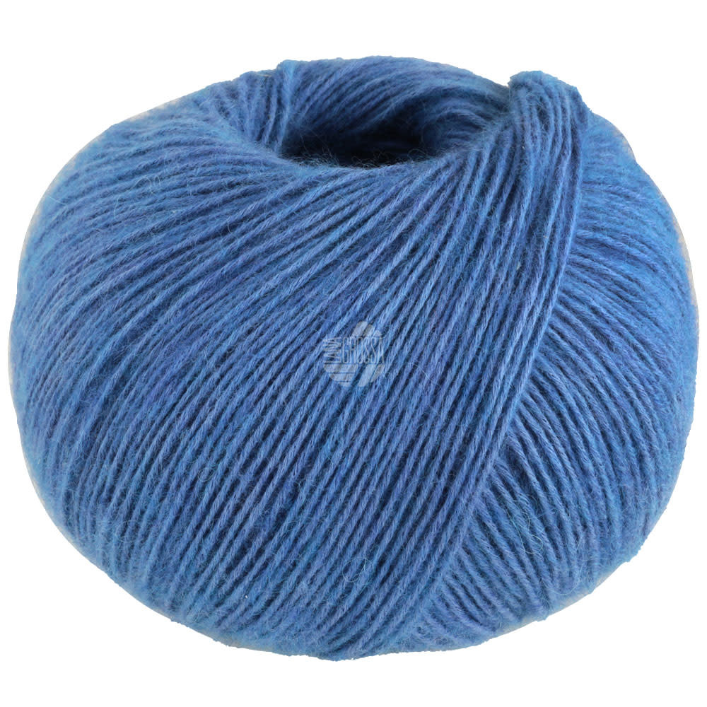 Lana Grossa Ecopuno - Lana Grossa -98 duifblauw