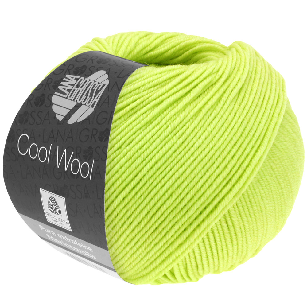 Lana Grossa Cool Wool -2089 geelgroen-25%