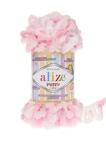 Puffy Color - Alize - 5863 White Light Baby pink