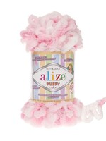 Puffy Colour - Alize - 5863 White Light Baby pink