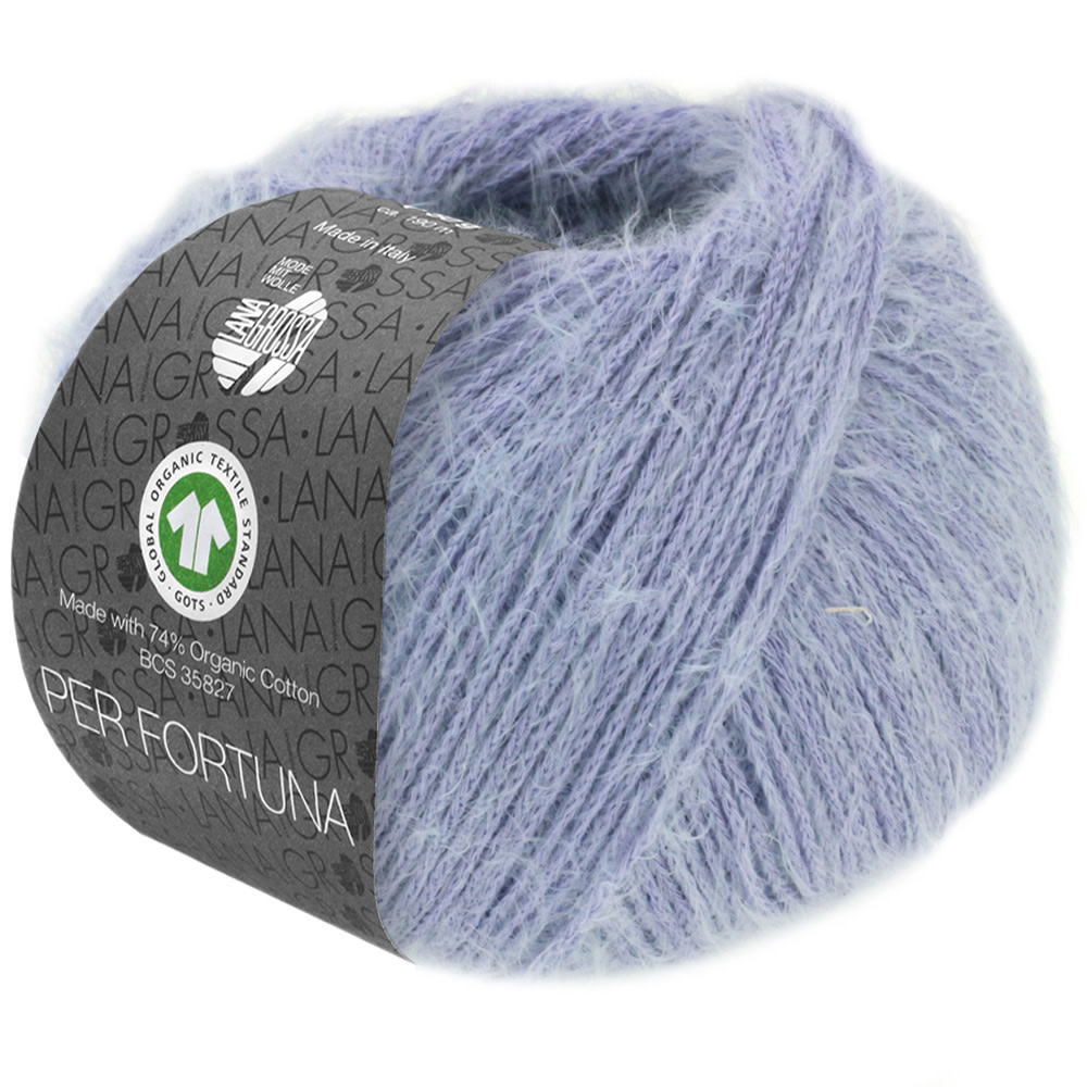 Lana Grossa Per Fortuna (Gots) - Lana Grossa -40 blauw paars