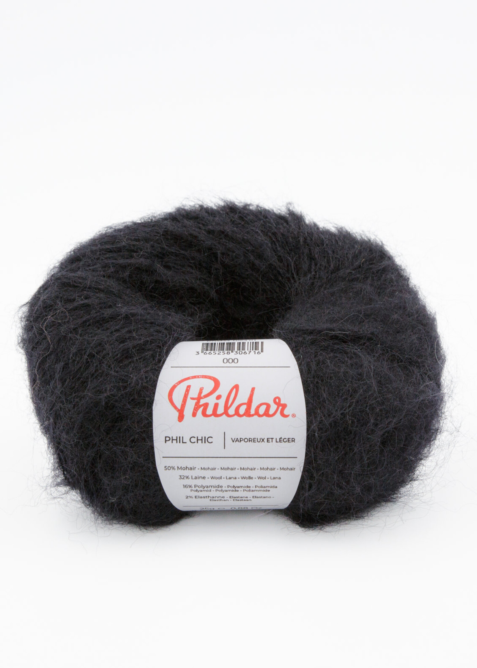 Phildar Phil Chic  -Phildar -noir