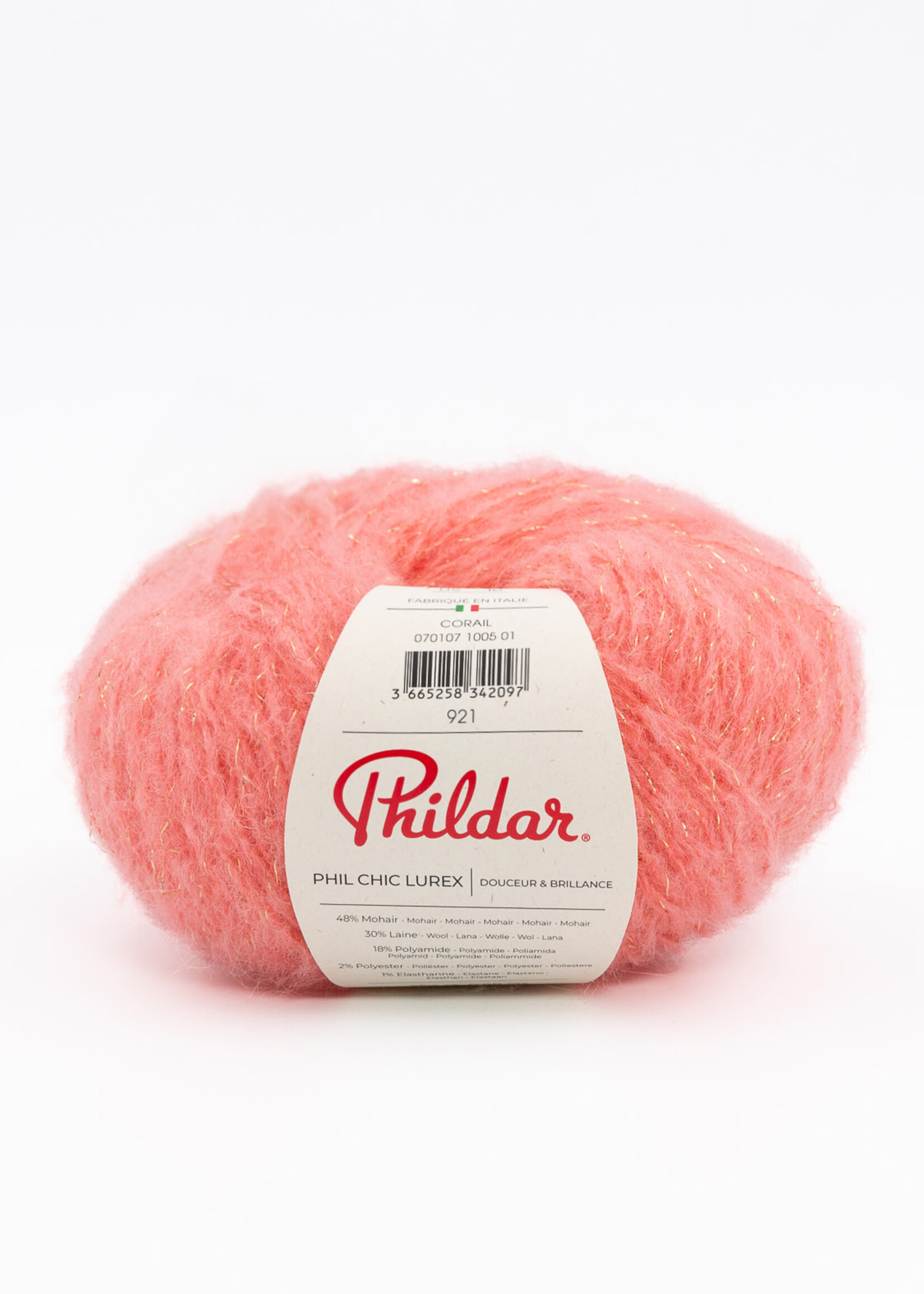 Phildar Phil Chic Lurex -Phildar -corail-25%