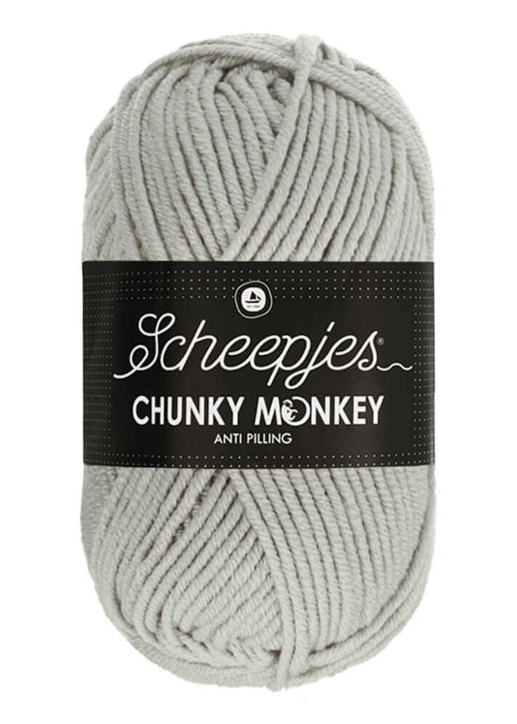 Scheepjes Chunky Monkey - Scheepjes -1203 Pale Grey