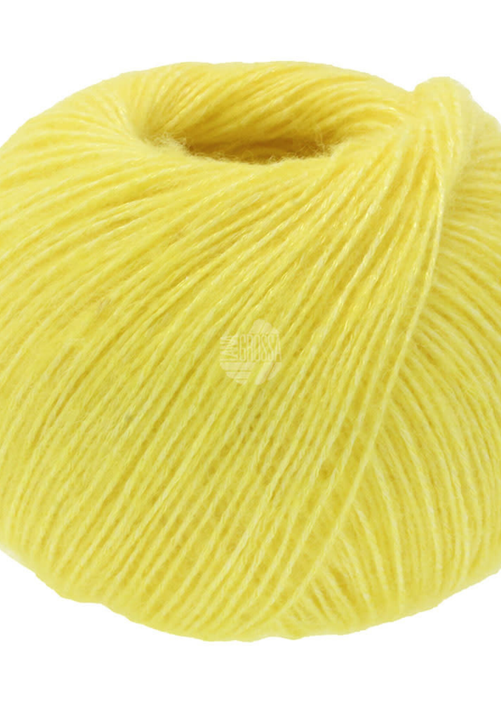 Lana Grossa Puno Luce - Lana Grossa -02 citroengeel -50%
