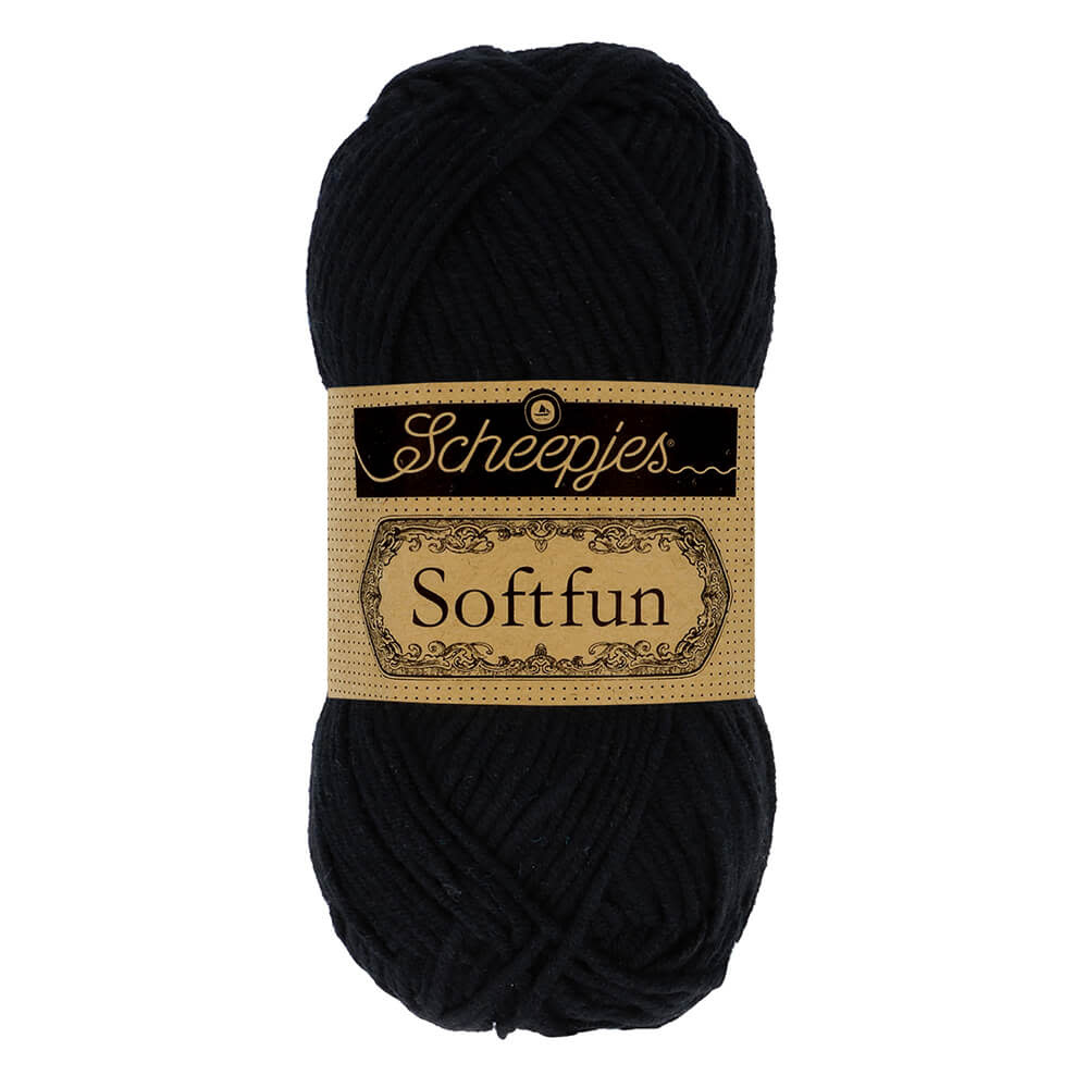 Scheepjes Softfun - Scheepjes -2408 Black