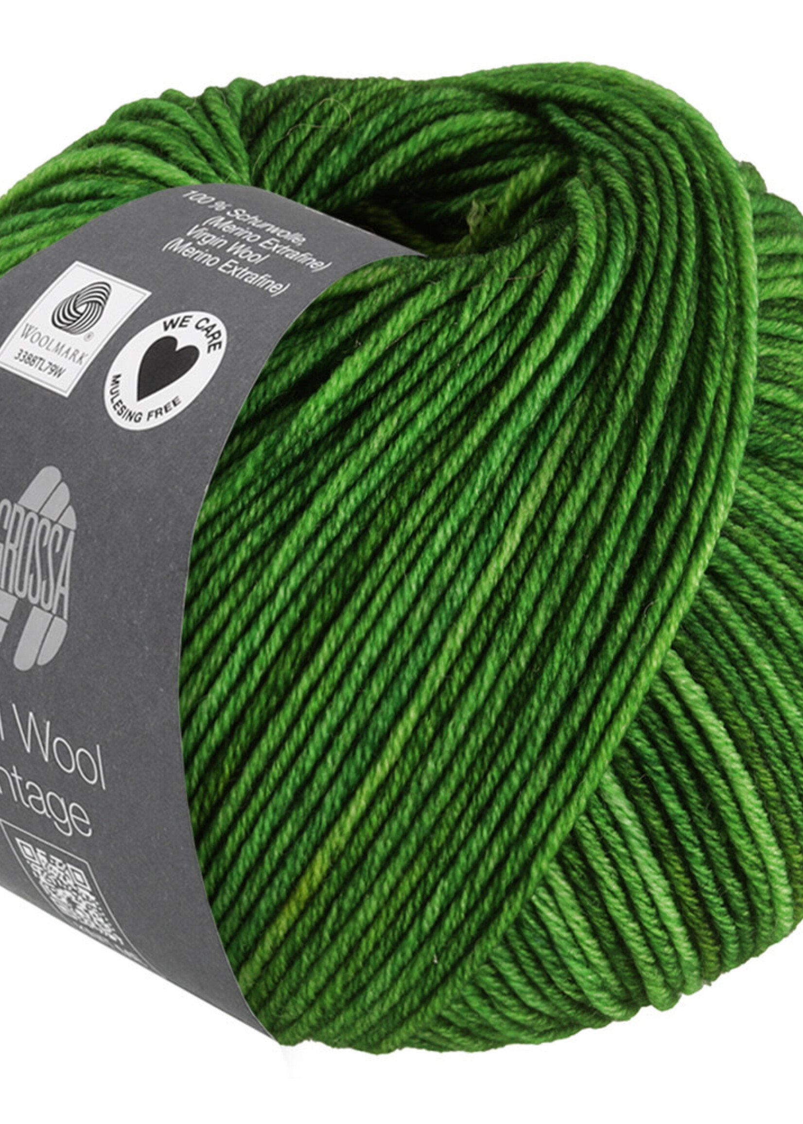 Lana Grossa Cool Wool Vintage -7374 groen-25%