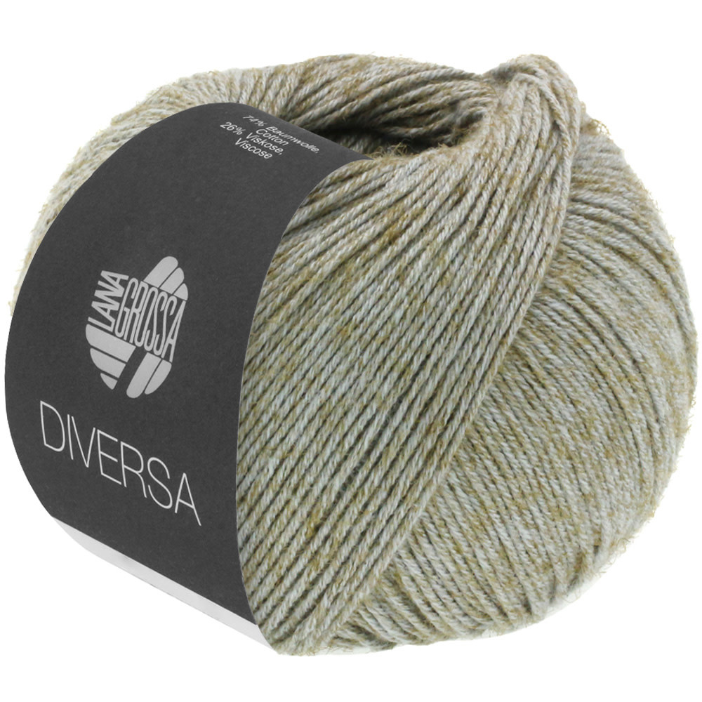 Lana Grossa Diversa - Lana Grossa 14-lichtgrijs 50%